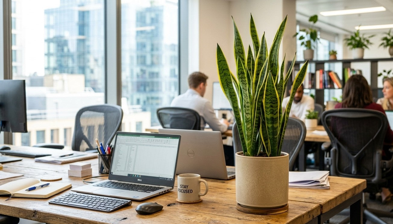 7 Best Office Plants to Transform Your Workspace