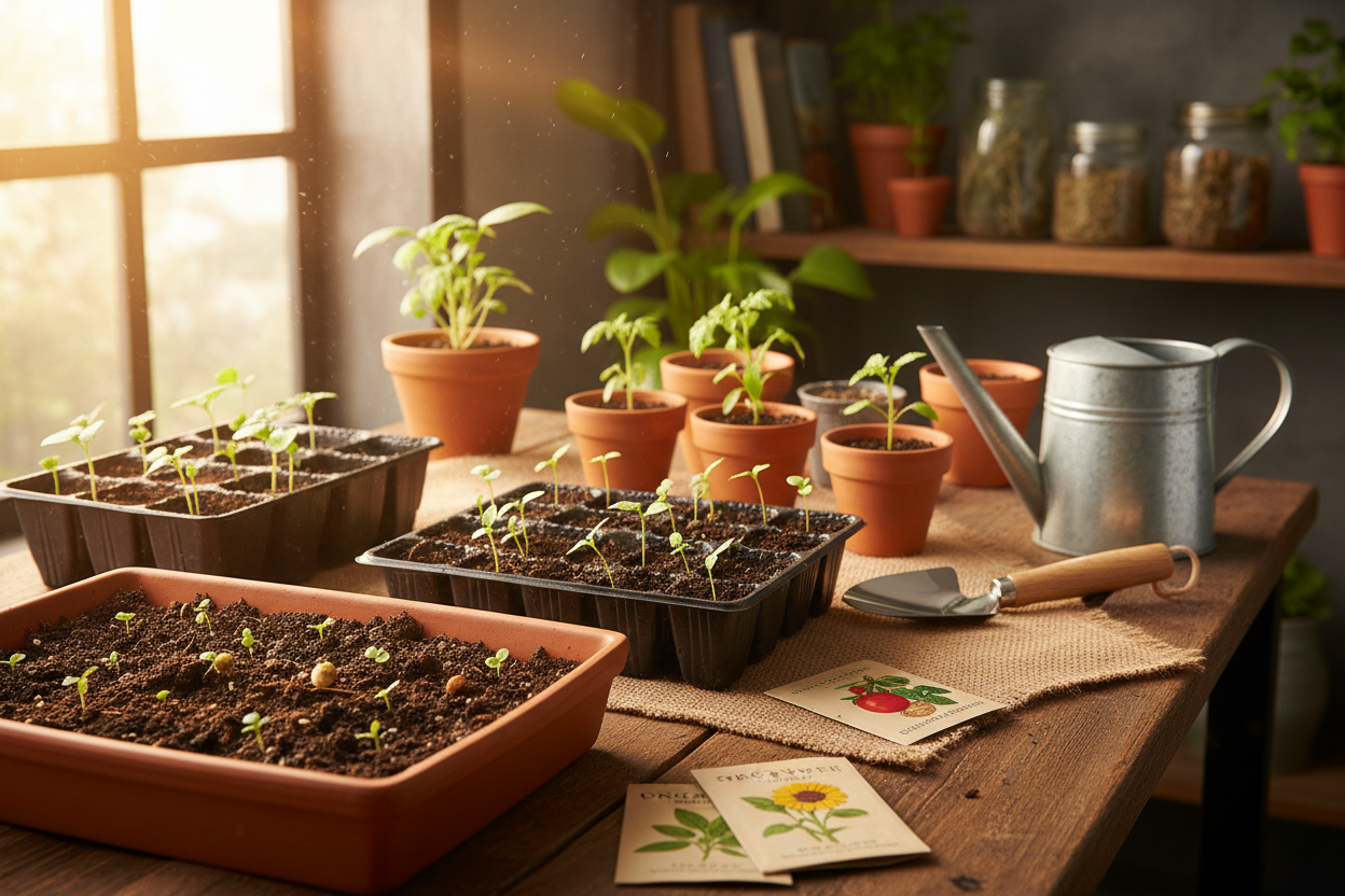 Growing Plants from Seeds: A Simple Guide to Starting Your Garden