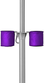 Wondershade Ultimate Portable Sun Shade Umbrella – Lightweight Adjustable Outdoor Patio & Beach Umbrella with Tripod Base (Purple)