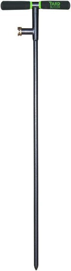 Yard Butler Aerator & Irrigator Bundle, IBDB-1 - Lawn Care Tool for Aerating - Long-Handled - Power-Coated Steel Construction - Comfortable Cushioned Handles Garden Tool - Easy to Use
