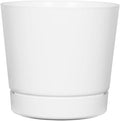 Novelty Majestic Full Depth Cylinder Pot, Glossy White, 10-Inch (10102)