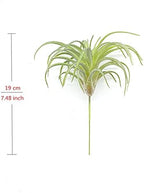 4 Pack Artificial Succulent Plants Flocked Air Plants Grass Faux Flocking Tillandsia Air Plants Bromeliads for Home Garden Decor Terrarium Project Fake Artificial Plants Arrangement