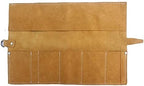 Bonsai Storage Package Roll Bag Garden Repair Tool Pliers Scissors Genuine Leather Tool Set Case Storage Bags