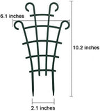 UWIOFF Trellis for Potted Plants, Stackable Small Indoor Plant Trellis for Climbing Plants Outdoor for Vine Ivy Hoya Houseplants Flower Plant Support, 4 Pack