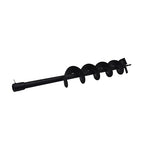 4-in Earth Auger Drill Bit, Garden Plant Flower Auger Rapid Planter Compatible Gas Powered Post Fence Hole Digger with 3/4 Shaft