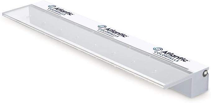 Atlantic Water Gardens Lighted Waterfall Spillway, 36-inch Crystal White Colorfalls, CF36W