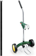 Garden Pot Mover Dolly Heavy Duty Plant Caddy Wheeled Trolley with Adjustable Handle Flat Free Wheels for Plant Pot