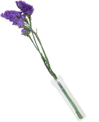JFFX 20 Pcs Floral Water Tubes 2.8 Inch Clear Plastic Flower Vials with Caps for Flower Arrangement Decoration
