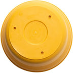 Bloem Saturn Planter w/Saucer (SP1023), Earthy Yellow, 10"