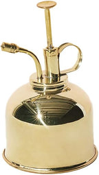Modern Sprout Plant Mister, 8 oz Indoor Watering Can, Aesthetic Plant Sprayer & Water Mister Spray Bottle, Garden Watering Can for Seed Starting, Vintage-Inspired Gift for Green Lovers - Brass