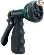 10-Pack Orbit Compact 7-Pattern Zinc Pistol Hose Spray Nozzle 58329