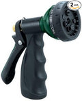 2-Pack Orbit Compact 7-Pattern Zinc Pistol Hose Spray Nozzle 58329