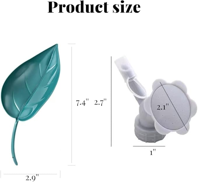 Waterer 9PCS Plant Drainage Watering Leaf Diversion Funnel 3PCS Multifunctional Watering Nozzle Head