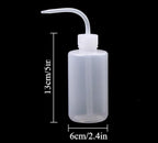 DONSTRAW Wash Bottle 2pcs 250ml/8oz Safety Bottles Watering Tools, Economy Plastic Squeeze with Narrow Mouth Scale Labels for Medical Succulent Cleaning Washing