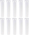 50 Pcs Transparent Plastic Flower Water Tubes Floral Tube for Flower Arrangements (7cm)