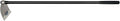 Truper Lane Hoe No. 3, 54-Inch Fiberglass Handle, 8-1/2-Inch x 8-1/2-Inch Forged Head, 2.1 lb Head Weight, Agricultural & Garden Soil Preparation Tool (Model AL-3M / 10621)