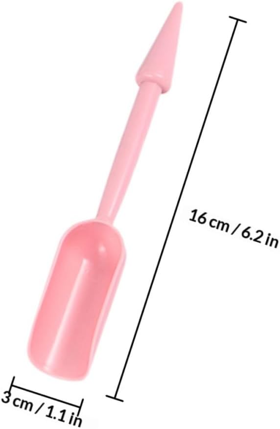 GLEAVI Succulent Plant Transplanting Tool Set 20pcs Plastic Gardening Accessories 16cm Pink Hand Tools for Pot Plants and Flower Maintenance in Garden and Lawn Care