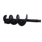 8Inch Auger Drill Bit, Planting Garden Planter Garden Drill Bit Post Hole Rapid Planter Compatible Auger Machine Head with 3/4In Shaft