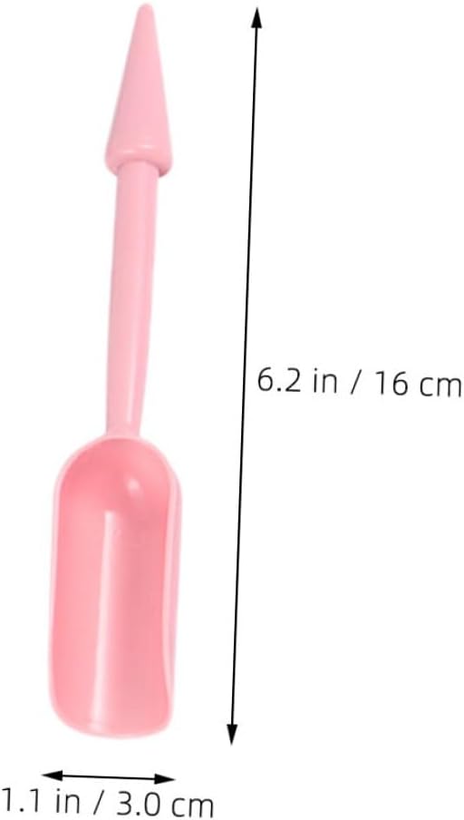GLEAVI Succulent Plant Transplanting Tool Set 20pcs Plastic Gardening Accessories 16cm Pink Hand Tools for Pot Plants and Flower Maintenance in Garden and Lawn Care