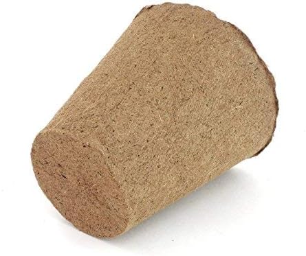 Daniel's Plants 3" Naked Pots | Natural Plantable Seed Starter Pots | OMRI-Listed Biodegradable for Seedlings | Enhanced Drainage & Aeration | Earth Friendly - Peat Free (3 Inch Round - 60 Pack)