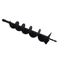 4Inch Auger Drill Bit, Planting Garden Auger Planter Garden Drill Bit Post Hole Rapid Planter Compatible Auger Machine Head with 3/4In Shaft