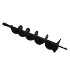 4Inch Auger Drill Bit, Planting Garden Auger Planter Garden Drill Bit Post Hole Rapid Planter Compatible Auger Machine Head with 3/4In Shaft