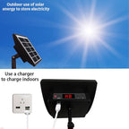 Solar Powered Spray Irrigation System Kit, Flexible Watering Schedule, Solar Auto Irrigation System with 2200mAh Battery, IP67 Water Proof, 15m Hose,15 Flower Pots, for Garden Lawn
