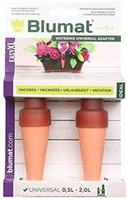 Blumat Plant Watering Device - Easy XL Self Watering Planter Insert for Indoor Plants - Bottle Adapter - Prevents Overwatering and Underwatering for Healthy Growth - 2 Pack