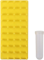 8 Pcs 50ml Floral Water Tubes with Stand Holder, Floral Nutrient Tube for Milkweed, Stem and Leaf Cuttings and Other Plants