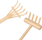 6pcs Mini Zen Garden Rake Tool Sandbox, Zen Garden Rake Tools Desktop Sand Rock Push Drawing Pen Zen Garden Accessories(Beige)