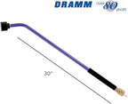 Dramm ColorMark Soft Rain Watering Spray Wand – 30” Long, Berry – Lightweight & Durable with 8" Foam Grip and Brass Shut-Off Valve – Ideal for Hanging Baskets, Planters, Gardens, Shrubs & Seedbeds