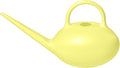 ZXJ Small Plastic Watering Can - 1/4 Gallon - for Home Plant Garden - Yellow