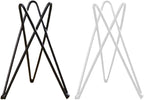 BWESOO White Air Plant Holder Metal Flower Stand Geometric Iron Tillandsia Holder Plant Stands Art Display Home Garden Ornaments Tillandsia Holder