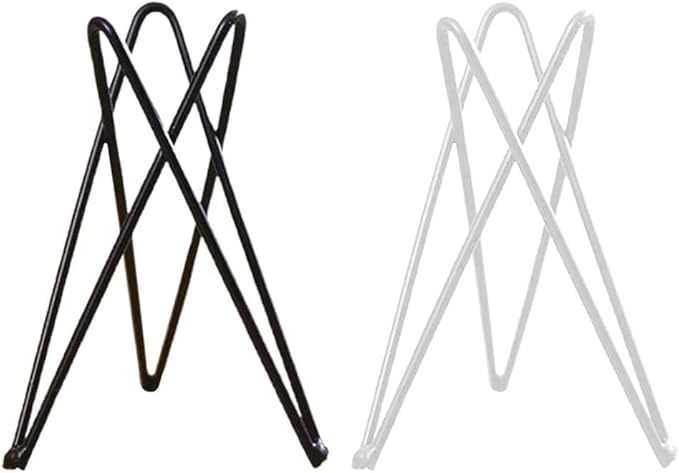 BWESOO White Air Plant Holder Metal Flower Stand Geometric Iron Tillandsia Holder Plant Stands Art Display Home Garden Ornaments Tillandsia Holder