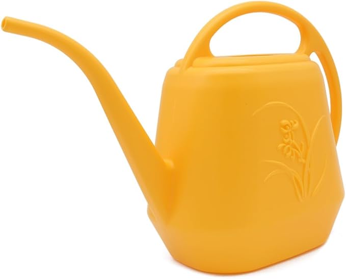 Hand Plant Watering Can - Yellow - 1/2 Gallon