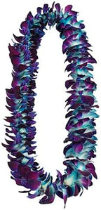 Miami Fresh Orchid Loose Bloom PERISHABLE flowers OrchidClub USA Sunne Tropical DIY lei, food & drink decoration (100 BLUE)