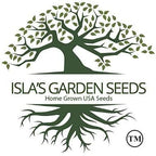 Siberian Kale Seeds for Planting – 1000+ Non-GMO & Heirloom Seeds by Isla's Garden Seeds, Brassica Napus, Cold-Tolerant Leafy Green, Fast-Growing Vegetable, Great Gift for Home Gardeners