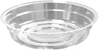 TRUEDAYS 6 Inch 5 Pack Clear Plant Saucers Flower Pot Tray Excellent for Indoor & Outdoor Plants