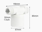 Automatic Water Level Control Valve, Float Valve - Used for Tower, Solar Energy, Livestock Pond, Aquarium, Automatic Storage & Irrigation (1" Side Entry)