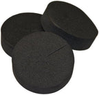 2” Neoprene Foam Inserts for Hydroponics Growing System, Clone Machine, Propagation Indoor Gardening, 132 Pack, Black