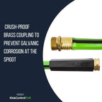 Kink Control Plus Water Hose 100ft - High Burst Strength and Superior Flexibility Garden Hoses, Outdoor Hose with Kink Resistance, Triple Frame Technology, Made in USA