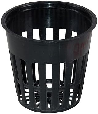 9GreenBox - 2 Inch Round Orchid/Hydroponics Slotted Mesh Net Pot - 50 Pack