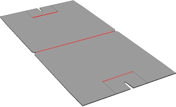 Pet Safe Plants For Sale White Red Black Folding Coroplast A-Frame with Double-Sided 23in x23in