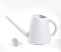 Hand Plant Watering Can - Plastic Indoor and Outdoor - 1/2 Gallon - White