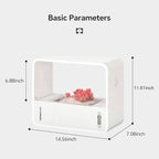 Indoor Mushroom Growing kit Includes Mushroom Grow Light,Fresh air System,Temperature,Automatic humidification for Shiitake Mushrooms,Lions Mane Grow kit,Gardening Gifts