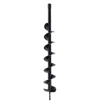 DYRABREST Auger Drill Bit 4''Garden Plant Flower Bulb Auger Spiral Hole Drill for Post Holes Replacement Earth Digger Planting Drill