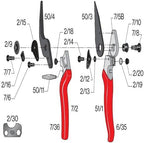 Felco Hoof Trimming Shears (F 51) - High Performance Swiss-Made Steel One-Hand Livestock & Garden Pruners