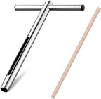 Soil Sample Probe 12 Inch with T Handle, Soil Sampler Tool, Soil Test Kit, Soil Probe for Soil Sampling Plant Care Lawn Garden Farm