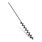 32" x 2" Extended Length Garden Auger Drill Bit for Planting Bulb & Bedding Plant Auger 100% Solid Barrel-No Need to Squat Post Hole Digger for 3/8" Hex Drive Drill- Earth Auger Bulb Planter Tool