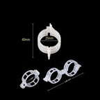 100PCS Secured Plastic Plant Clip, Upgrade Grape and Tomato Vine, Garden Clips for Climbing Plants, Plastic Trellis Clips Plant Support Clips Tomato Grape Vine Vegetables Plant Fixing Clips